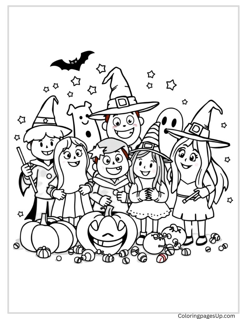 Party coloring page