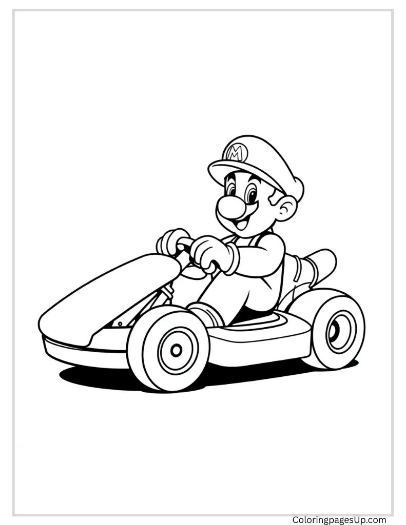 mario coloring sheets