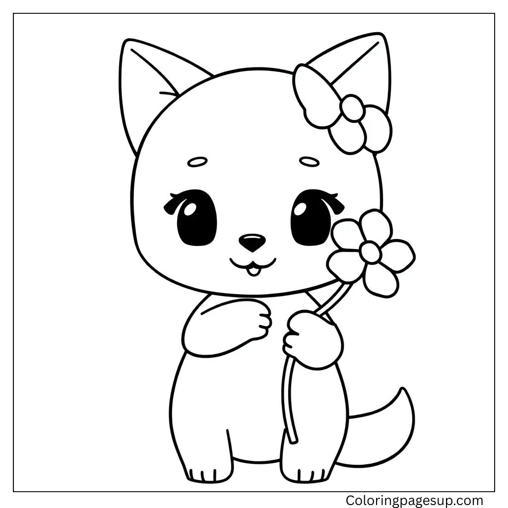 melody coloring pages kuromi