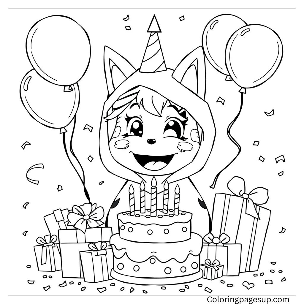 cute coloring page
