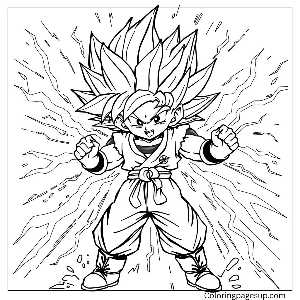 goku coloring pages​

