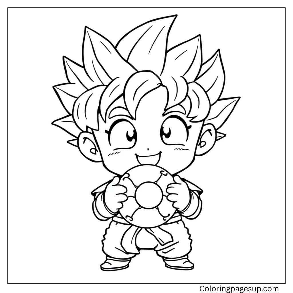 son goku coloring pages