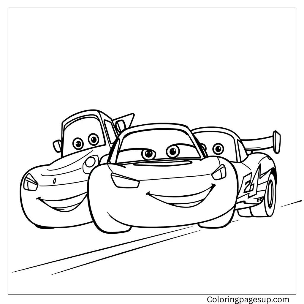 disney cars coloring pages