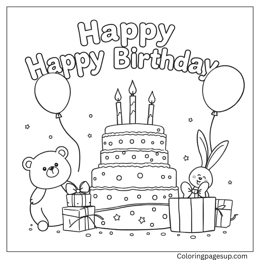 best color page for kids 