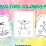 Frog coloring pages