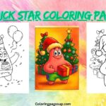 Patrick star coloring pages