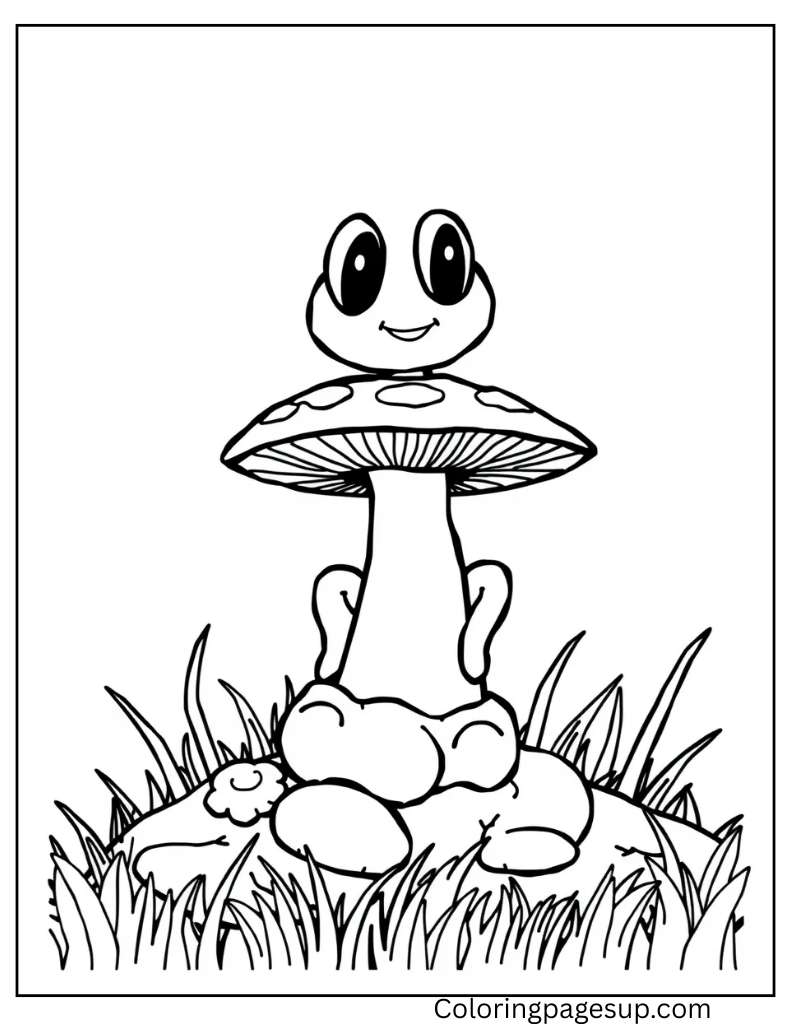 frog coloring pages