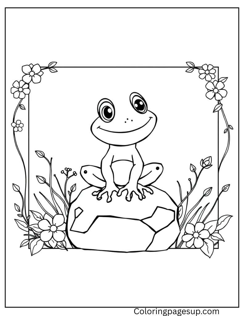 Spring coloring pages