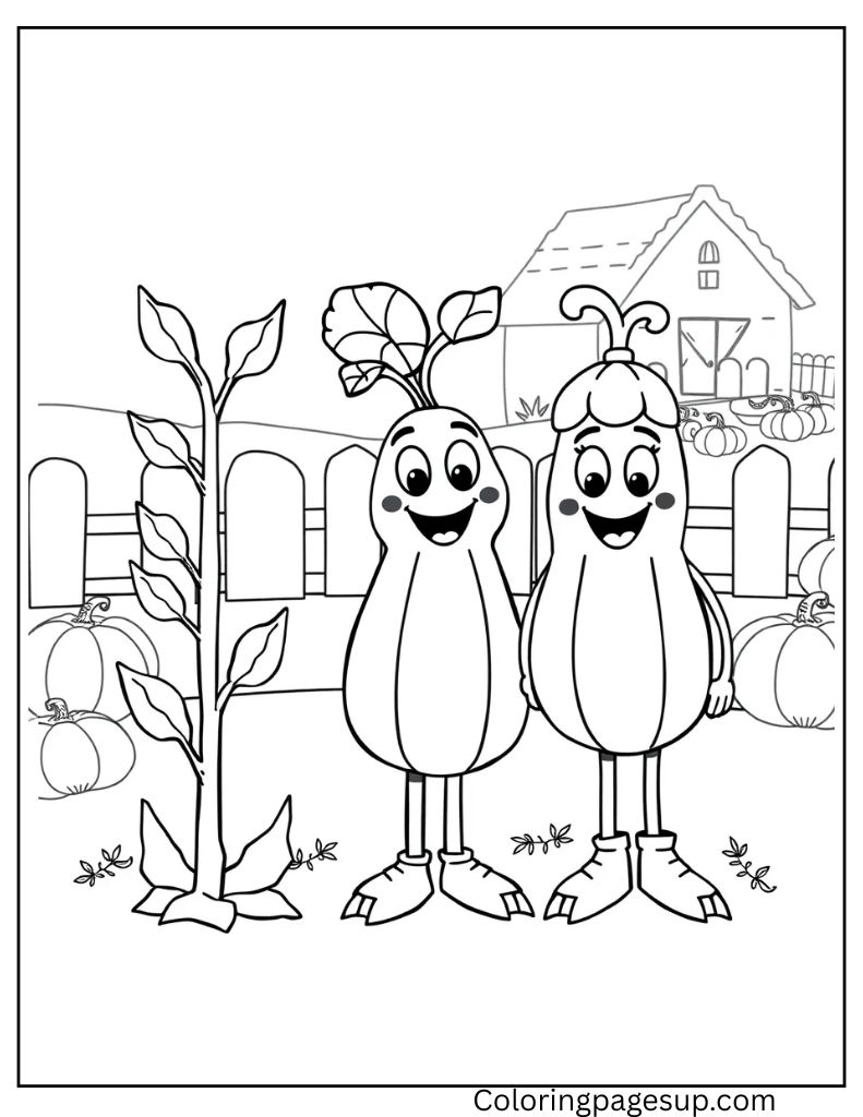 cartoon coloring pages