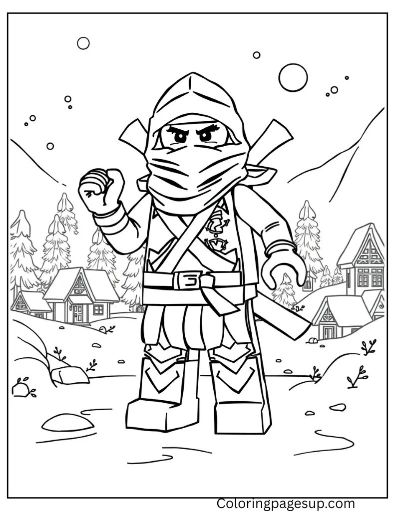 LEGO coloring sheets