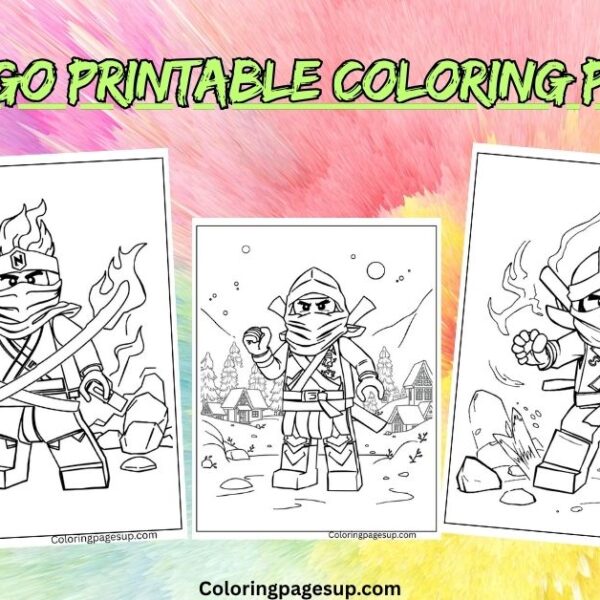 Ninjago FREE printable coloring pages