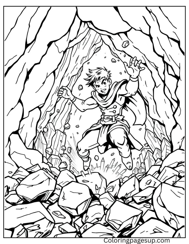 black and white line art