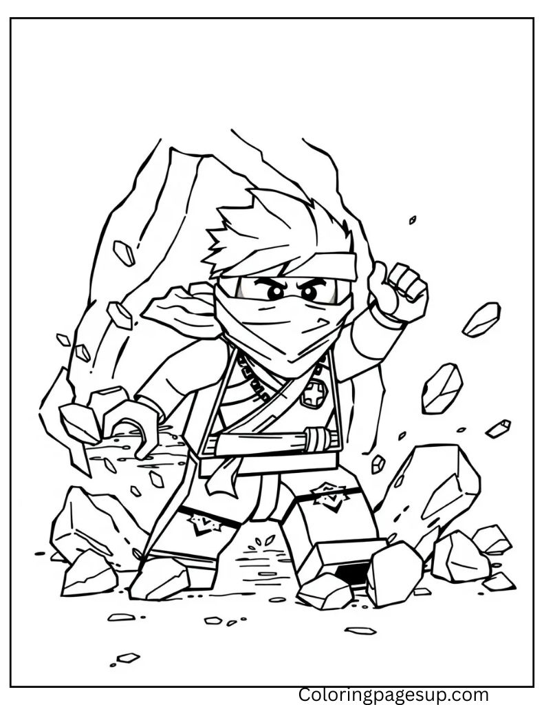 free coloring sheets printable ninja