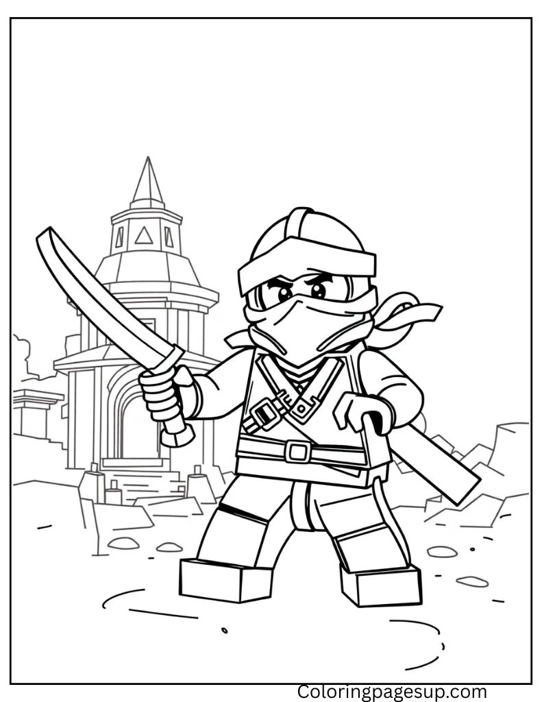 lego ninjago coloring pages​

