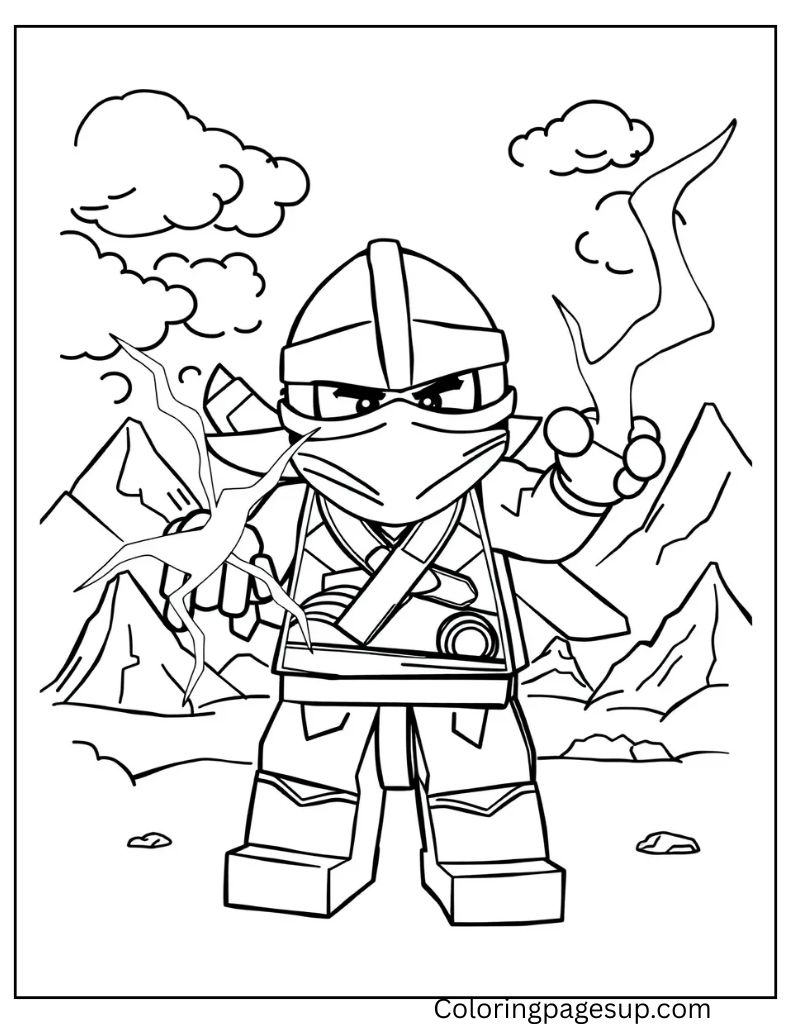 ninjago coloring sheet​

