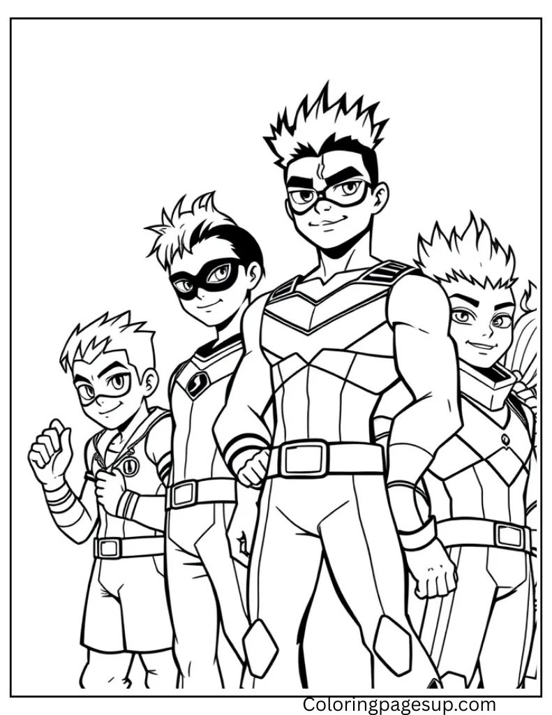 ninjago jay coloring pages