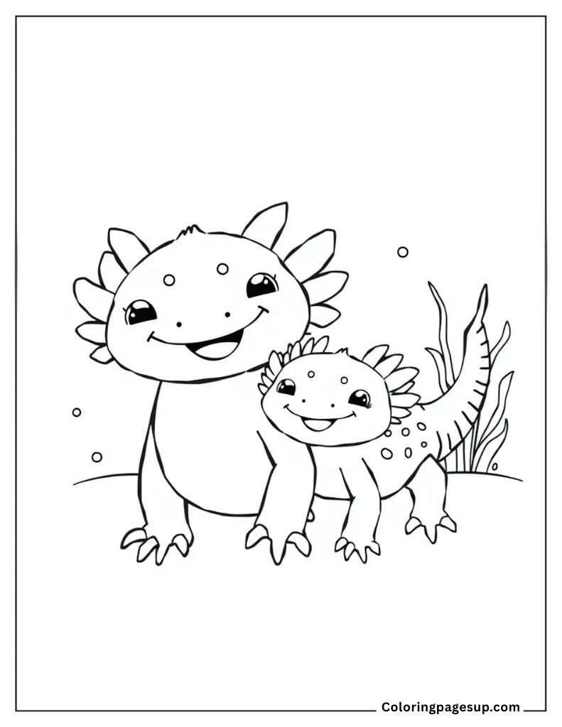 cute animal coloring for kids