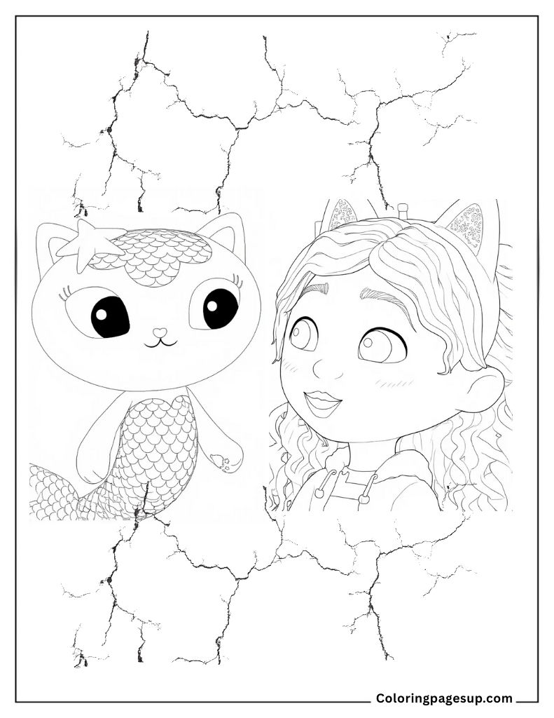 gabby dollhouse printable