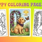 puppy coloring pages